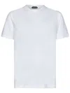 Tom Ford Pink Cotton Blend T-shirt In White