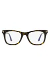 Tom Ford Tortoiseshell-frame Glasses In Brown