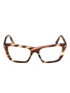 Tom Ford Tortoiseshell Square-frame Glasses In Brown