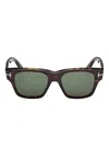 Tom Ford Tortoiseshell Square-frame Sunglasses In Brown