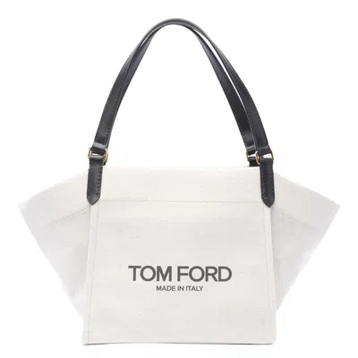 Tom Ford Tote Bag In White