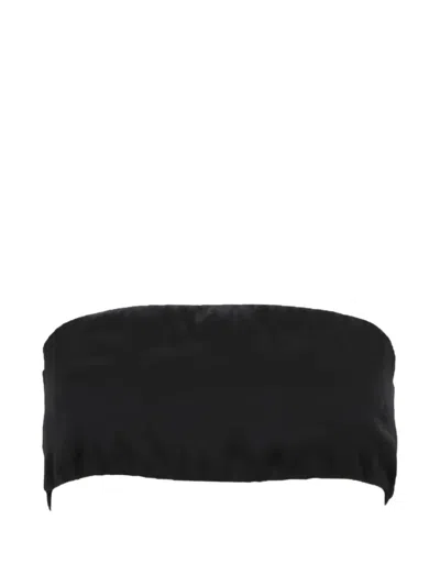 Tom Ford Touch-strap Bandeau Bra In Black