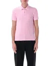 Tom Ford Slim-fit Cotton-blend Terry Polo Shirt In Pink