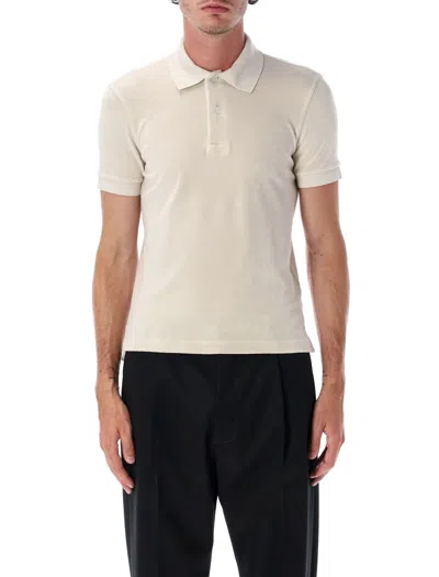Tom Ford Towelling Polo In Multi