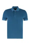 Tom Ford Towelling Polo Shirt In Multi