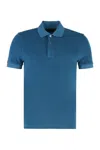 Tom Ford Towelling Polo Shirt In Multi