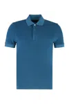Tom Ford Towelling Polo Shirt In Multi