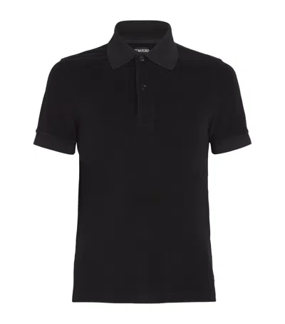 TOM FORD TOWELLING POLO SHIRT