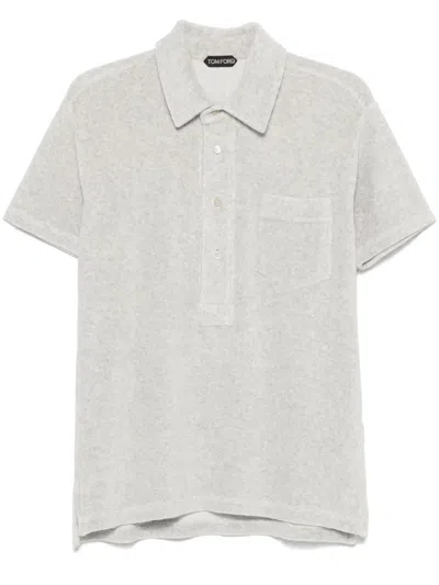 TOM FORD TOWELLING POLO SHIRT