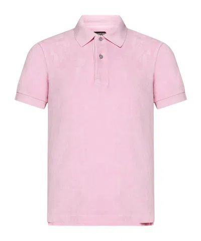 TOM FORD TOM FORD TOWELLING POLO SHIRT