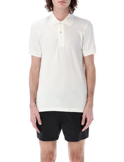 Tom Ford Towelling Polo In White