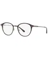 Tom Ford Tr001017 Unisex Panthos Eyeglasses In Black