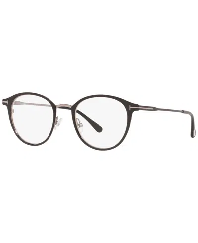 Tom Ford Tr001017 Unisex Panthos Eyeglasses In Black
