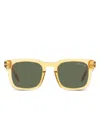 Tom Ford Tr001097 Square-frame Sunglasses In Yellow