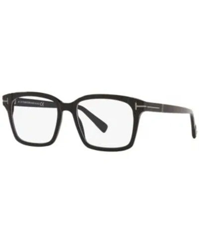 Tom Ford Tr001213 Men's Square Eyeglasses In Black