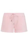 Tom Ford Pale Salmon Pink Cotton Towelling Shorts In Pink