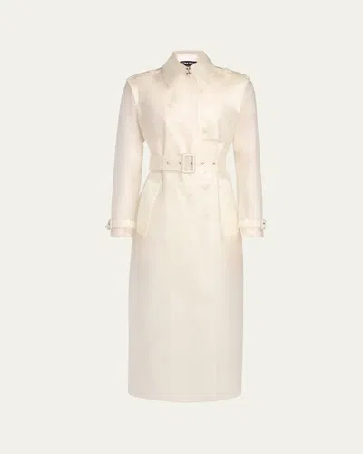 Tom Ford Transparent Belted Trench Coat