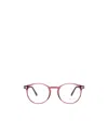 Tom Ford Transparent Round-frame Glasses In Pink