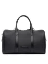 Tom Ford Medium Grained Leather Duffle Bag In Black