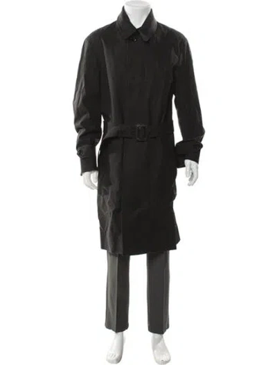 Pre-owned Tom Ford Trench Coat In Black