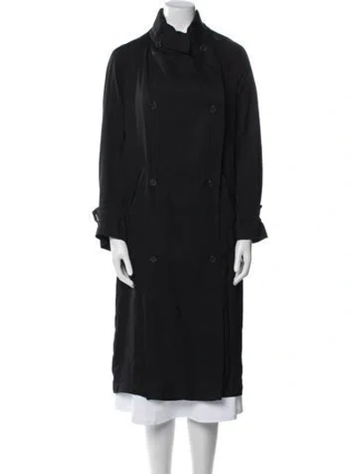 Pre-owned Tom Ford Trench Coat In Black