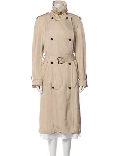 Pre-owned Tom Ford Trench Coat In Neutral