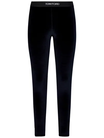 Tom Ford Triacetate Leggings In Blue
