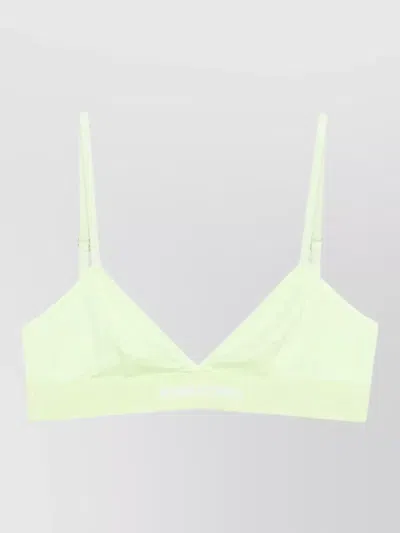 Tom Ford Triangle Soft Bra Adjustable Straps Modal In Green