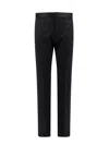 Tom Ford Tailored Wool And Mohair Trousers In Black