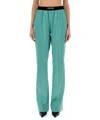 Tom Ford Elastic Waist Pleated Trousers Pockets