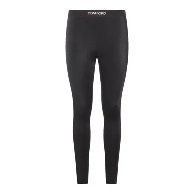 Tom Ford Pantaloni Nero In Black
