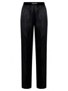 Tom Ford Black Pinched Seams Lounge Pants