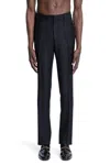 Tom Ford Straight Cotton Pants In Black