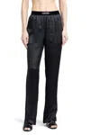 Tom Ford Black Straight Cut Trousers In Black