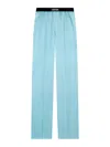 Tom Ford Straight Trousers In Blue