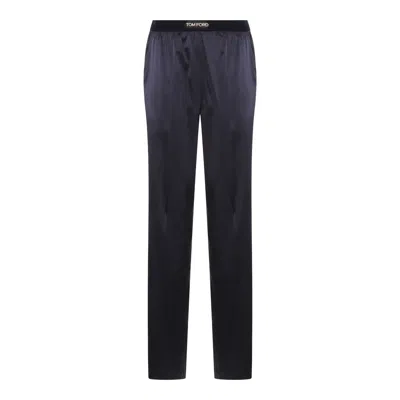TOM FORD TROUSERS BLUE AND GREEN