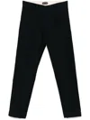 Tom Ford Navy Blue Jeans With Concealed Fastening And Tailored Pockets In Black