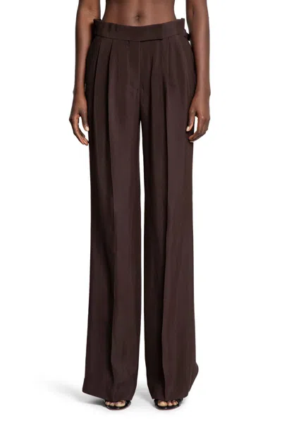 Tom Ford Trousers In Brown