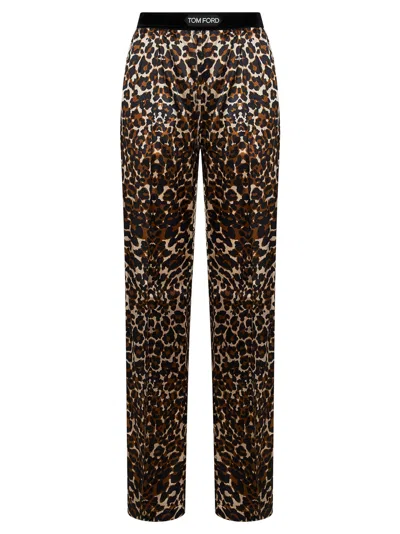 Tom Ford Trousers In Multicolour