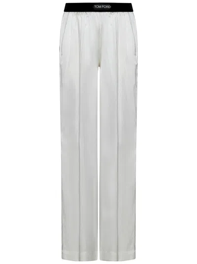 Tom Ford Trousers In White