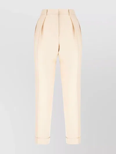 TOM FORD TROUSERS WOOL BLEND BELT LOOPS