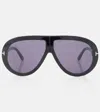 Tom Ford Troy Aviator Sunglasses In Black