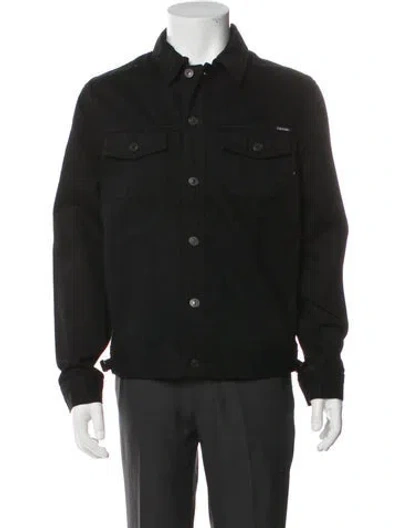Pre-owned Tom Ford Trucker Jacket In Black