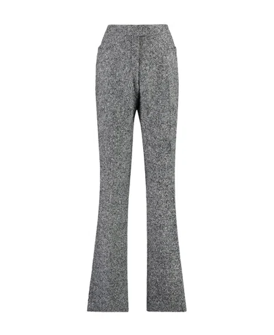 TOM FORD TWEED FLARED TROUSERS