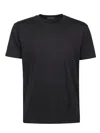 Tom Ford Black Stretch Cotton Crew Neck T-shirt In Black