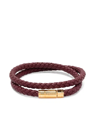 Tom Ford Röhrenförmiges Lederarmband