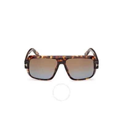 Tom Ford Pilot-frame Glasses In Brown