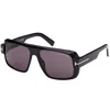 Tom Ford Turner Sunglasses Black In Black