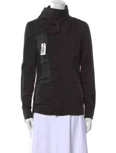 Pre-owned Tom Ford Turtleneck Long Sleeve Sweatshirt In Black