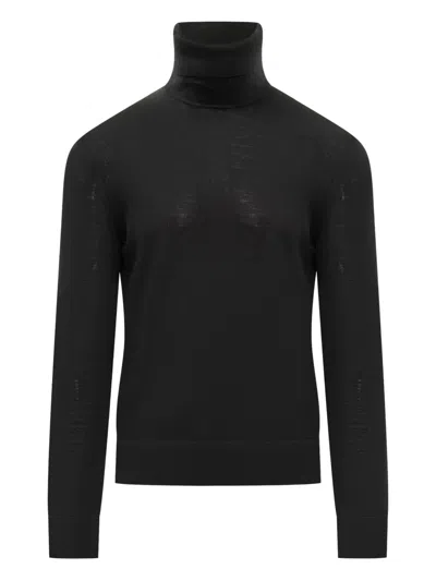 Tom Ford Long-sleeved Sweater In Black